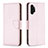 Coque Portefeuille Livre Cuir Etui Clapet B06F pour Samsung Galaxy A13 4G Or Rose