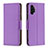 Coque Portefeuille Livre Cuir Etui Clapet B06F pour Samsung Galaxy A13 4G Violet