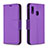 Coque Portefeuille Livre Cuir Etui Clapet B06F pour Samsung Galaxy A20e Violet