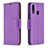 Coque Portefeuille Livre Cuir Etui Clapet B06F pour Samsung Galaxy A20s Violet