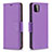 Coque Portefeuille Livre Cuir Etui Clapet B06F pour Samsung Galaxy A22 5G Violet