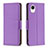 Coque Portefeuille Livre Cuir Etui Clapet B06F pour Samsung Galaxy A23 5G SC-56C Violet