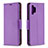 Coque Portefeuille Livre Cuir Etui Clapet B06F pour Samsung Galaxy A32 4G Violet