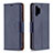 Coque Portefeuille Livre Cuir Etui Clapet B06F pour Samsung Galaxy A32 5G Bleu