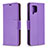 Coque Portefeuille Livre Cuir Etui Clapet B06F pour Samsung Galaxy A42 5G Violet