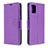 Coque Portefeuille Livre Cuir Etui Clapet B06F pour Samsung Galaxy A51 4G Violet