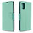 Coque Portefeuille Livre Cuir Etui Clapet B06F pour Samsung Galaxy A71 4G A715 Vert