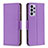 Coque Portefeuille Livre Cuir Etui Clapet B06F pour Samsung Galaxy A73 5G Violet