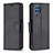 Coque Portefeuille Livre Cuir Etui Clapet B06F pour Samsung Galaxy M32 4G Noir