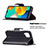 Coque Portefeuille Livre Cuir Etui Clapet B06F pour Samsung Galaxy M32 4G Petit