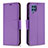 Coque Portefeuille Livre Cuir Etui Clapet B06F pour Samsung Galaxy M32 4G Violet