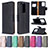 Coque Portefeuille Livre Cuir Etui Clapet B06F pour Samsung Galaxy S20 Plus 5G Petit