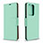 Coque Portefeuille Livre Cuir Etui Clapet B06F pour Samsung Galaxy S20 Plus Vert