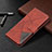 Coque Portefeuille Livre Cuir Etui Clapet B06F pour Samsung Galaxy S21 Ultra 5G Marron