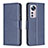 Coque Portefeuille Livre Cuir Etui Clapet B06F pour Xiaomi Mi 12S 5G Bleu