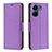 Coque Portefeuille Livre Cuir Etui Clapet B06F pour Xiaomi Poco C65 Violet