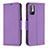 Coque Portefeuille Livre Cuir Etui Clapet B06F pour Xiaomi POCO M3 Pro 5G Violet