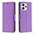 Coque Portefeuille Livre Cuir Etui Clapet B06F pour Xiaomi Redmi 12 4G Violet