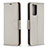 Coque Portefeuille Livre Cuir Etui Clapet B06F pour Xiaomi Redmi Note 10 Pro 4G Gris