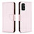 Coque Portefeuille Livre Cuir Etui Clapet B06F pour Xiaomi Redmi Note 11S 4G Or Rose