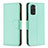 Coque Portefeuille Livre Cuir Etui Clapet B06F pour Xiaomi Redmi Note 11S 4G Vert