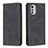 Coque Portefeuille Livre Cuir Etui Clapet B07F pour Motorola Moto E32s Noir
