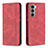 Coque Portefeuille Livre Cuir Etui Clapet B07F pour Motorola Moto Edge S30 5G Rouge