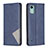 Coque Portefeuille Livre Cuir Etui Clapet B07F pour Nokia C12 Plus Bleu