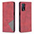 Coque Portefeuille Livre Cuir Etui Clapet B07F pour Oppo A54s Rouge