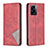 Coque Portefeuille Livre Cuir Etui Clapet B07F pour Oppo K10 5G India Rouge