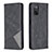 Coque Portefeuille Livre Cuir Etui Clapet B07F pour Samsung Galaxy A02s Noir