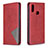 Coque Portefeuille Livre Cuir Etui Clapet B07F pour Samsung Galaxy A10s Rouge