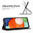 Coque Portefeuille Livre Cuir Etui Clapet B07F pour Samsung Galaxy A13 4G Petit