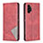 Coque Portefeuille Livre Cuir Etui Clapet B07F pour Samsung Galaxy A13 4G Rouge