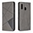 Coque Portefeuille Livre Cuir Etui Clapet B07F pour Samsung Galaxy A20e Gris