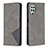 Coque Portefeuille Livre Cuir Etui Clapet B07F pour Samsung Galaxy A22 4G Gris