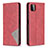 Coque Portefeuille Livre Cuir Etui Clapet B07F pour Samsung Galaxy A22s 5G Rouge
