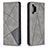 Coque Portefeuille Livre Cuir Etui Clapet B07F pour Samsung Galaxy A32 4G Gris