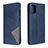 Coque Portefeuille Livre Cuir Etui Clapet B07F pour Samsung Galaxy A51 5G Bleu