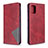 Coque Portefeuille Livre Cuir Etui Clapet B07F pour Samsung Galaxy A51 5G Rouge