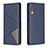 Coque Portefeuille Livre Cuir Etui Clapet B07F pour Samsung Galaxy A70 Bleu