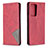 Coque Portefeuille Livre Cuir Etui Clapet B07F pour Samsung Galaxy Note 20 Ultra 5G Rouge