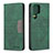 Coque Portefeuille Livre Cuir Etui Clapet B07F pour Samsung Galaxy S21 Ultra 5G Vert