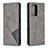 Coque Portefeuille Livre Cuir Etui Clapet B07F pour Xiaomi Mi 11T Pro 5G Gris