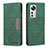 Coque Portefeuille Livre Cuir Etui Clapet B07F pour Xiaomi Mi 12X 5G Vert