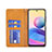 Coque Portefeuille Livre Cuir Etui Clapet B07F pour Xiaomi Redmi Note 10T 5G Petit