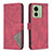 Coque Portefeuille Livre Cuir Etui Clapet B08F pour Motorola Moto Edge (2023) 5G Rouge
