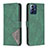 Coque Portefeuille Livre Cuir Etui Clapet B08F pour Motorola Moto G Play Gen 2 Vert