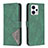 Coque Portefeuille Livre Cuir Etui Clapet B08F pour Motorola Moto G23 Vert