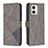 Coque Portefeuille Livre Cuir Etui Clapet B08F pour Motorola Moto G73 5G Petit